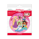 Disney hercegnők ehető papír torta dekoráció