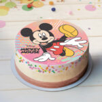 Mickey egér ostya tortákhoz