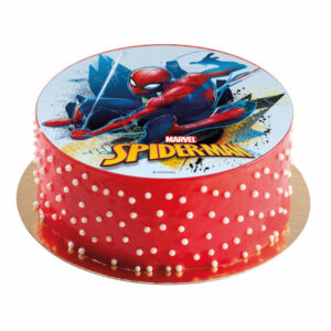 Spiderman ostya papír gyerek tortákra