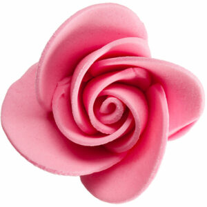 Rózsaszín rózsa cukorvirág