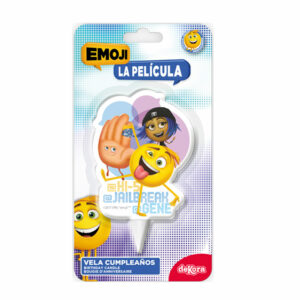 Emoji tortagyertya 2D gyerek ünnepségekre