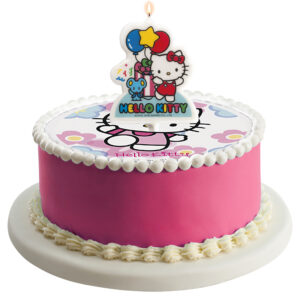 Hello Kitty tortagyertya 2D születésnapi tortákra