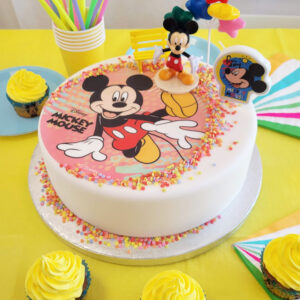 Mickey egér torta dekoráció