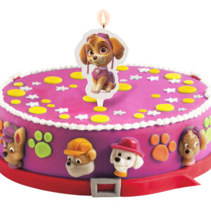 Skye tortagyertya 2D születésnapi tortára