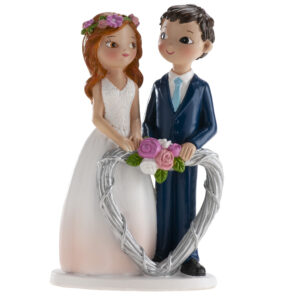 Újdonsült házasok esküvői figura