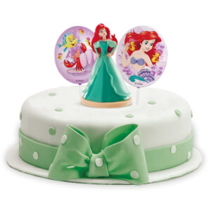 Ariel torta dekoráció készlet